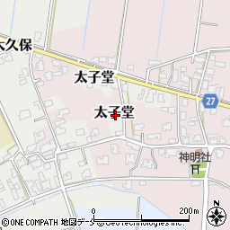 新潟県新潟市北区太子堂71周辺の地図