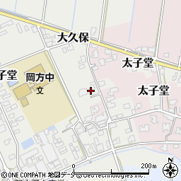 新潟県新潟市北区太子堂96周辺の地図