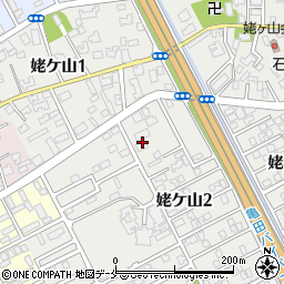 新潟県新潟市中央区姥ケ山2丁目19周辺の地図