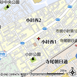 新潟県新潟市西区小針西1丁目12-33周辺の地図