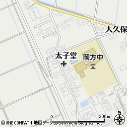 新潟県新潟市北区太子堂141周辺の地図