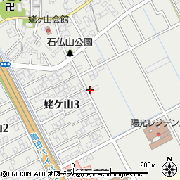 新潟県新潟市中央区姥ケ山332周辺の地図