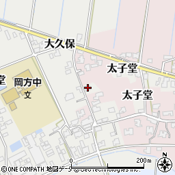 新潟県新潟市北区太子堂82周辺の地図