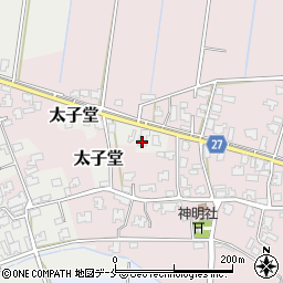 新潟県新潟市北区太子堂61周辺の地図