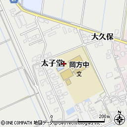 新潟県新潟市北区太子堂118周辺の地図