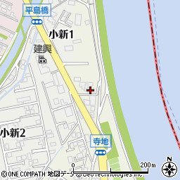 川越波切御名号堂周辺の地図