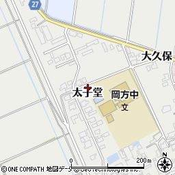 新潟県新潟市北区太子堂126周辺の地図