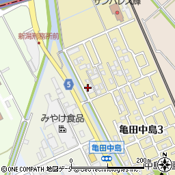 株式会社川本製作所　新潟営業所周辺の地図