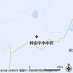 山形県米沢市万世町梓山490周辺の地図