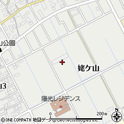 新潟県新潟市中央区姥ケ山周辺の地図