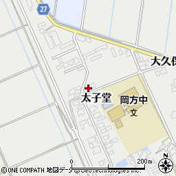 新潟県新潟市北区太子堂232周辺の地図