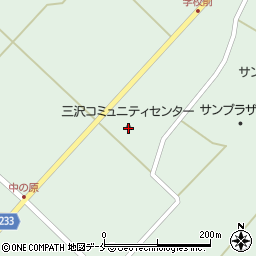 山形県米沢市簗沢1776周辺の地図