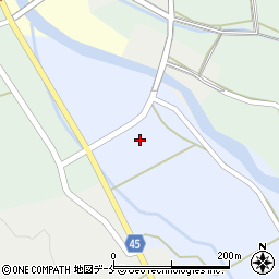 宮城県丸森町（伊具郡）下矢田周辺の地図