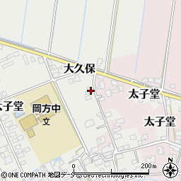 新潟県新潟市北区太子堂98周辺の地図