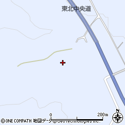 山形県米沢市万世町梓山2221周辺の地図