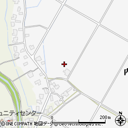 新潟県新潟市北区内沼660周辺の地図