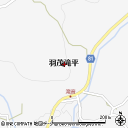 新潟県佐渡市羽茂滝平周辺の地図