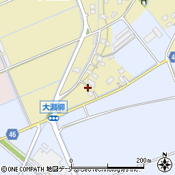 新潟県新潟市北区大瀬柳5241周辺の地図