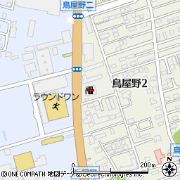 オリックスレンタカー新潟県庁前店周辺の地図