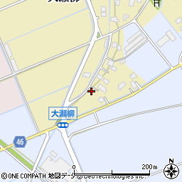 新潟県新潟市北区大瀬柳2535周辺の地図