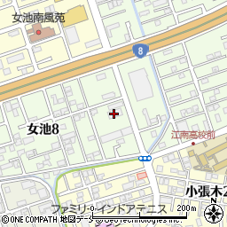 株式会社北陸電機商会　新潟営業所周辺の地図