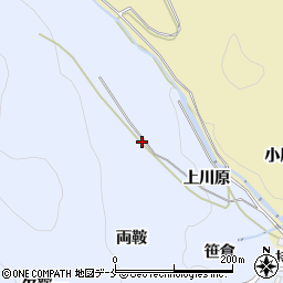 福島県伊達郡国見町泉田笹倉下周辺の地図