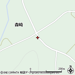 山形県米沢市簗沢3279-1周辺の地図