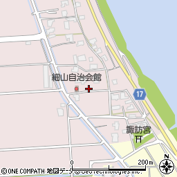 新潟県新潟市江南区細山179周辺の地図