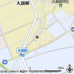 新潟県新潟市北区大瀬柳3562周辺の地図