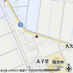 新潟県新潟市北区太子堂286周辺の地図