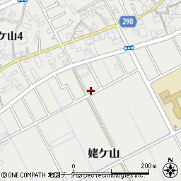 新潟県新潟市中央区姥ケ山1694-1周辺の地図