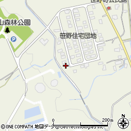 山形県米沢市笹野町2474-5周辺の地図