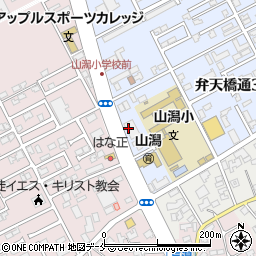 住友林業株式会社　住宅事業本部新潟支店周辺の地図