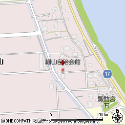 新潟県新潟市江南区細山175周辺の地図