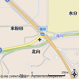 福島県相馬郡新地町福田渋田周辺の地図