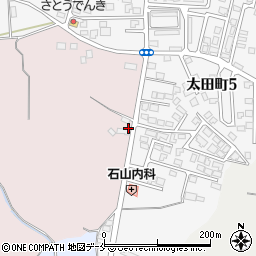 山形県米沢市福田733周辺の地図