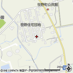 山形県米沢市笹野町2432-10周辺の地図