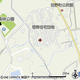 山形県米沢市笹野町2432-16周辺の地図