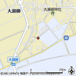 新潟県新潟市北区大瀬柳2553周辺の地図