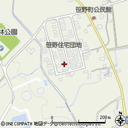 山形県米沢市笹野町2432-12周辺の地図