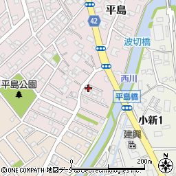 新潟県新潟市西区平島1324周辺の地図