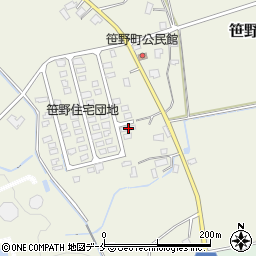 山形県米沢市笹野町2432-5周辺の地図