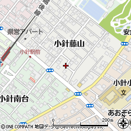 新潟県新潟市西区小針藤山6周辺の地図