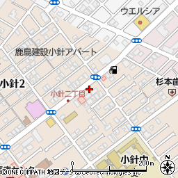 セブンイレブン新潟小針１丁目店周辺の地図
