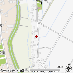 新潟県新潟市北区内沼1058周辺の地図