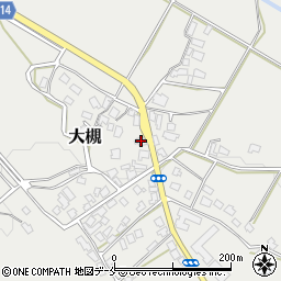 新潟県新発田市大槻3959周辺の地図