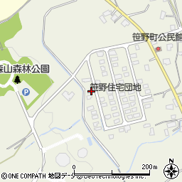 山形県米沢市笹野町2352-60周辺の地図