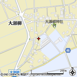 新潟県新潟市北区大瀬柳3441周辺の地図