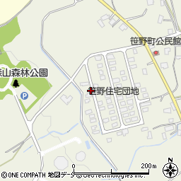 山形県米沢市笹野町2352-61周辺の地図