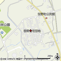 山形県米沢市笹野町2352-44周辺の地図